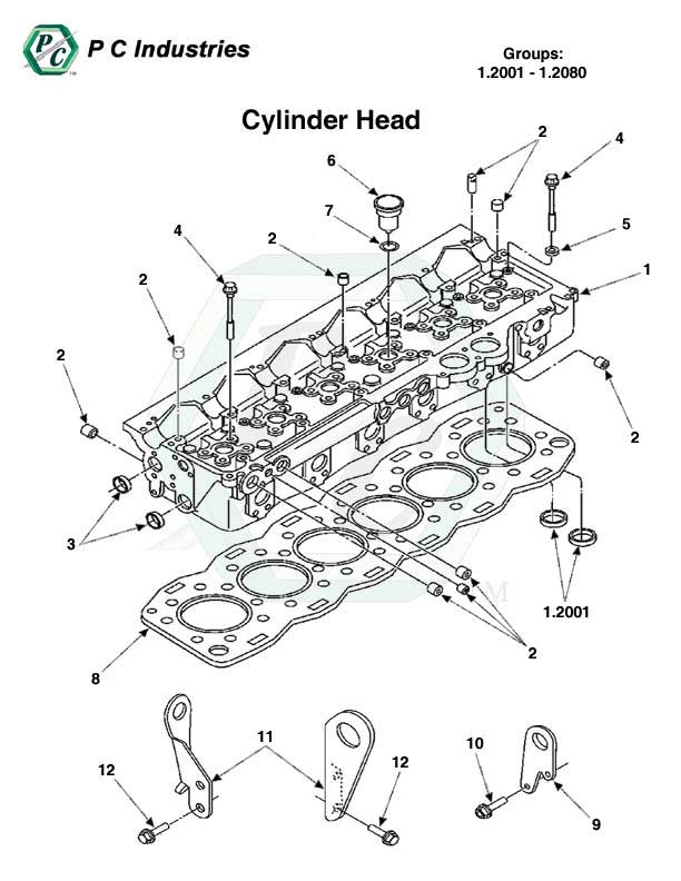 1.2001 - 1.2080 Cylinder Head.jpg - Diagram